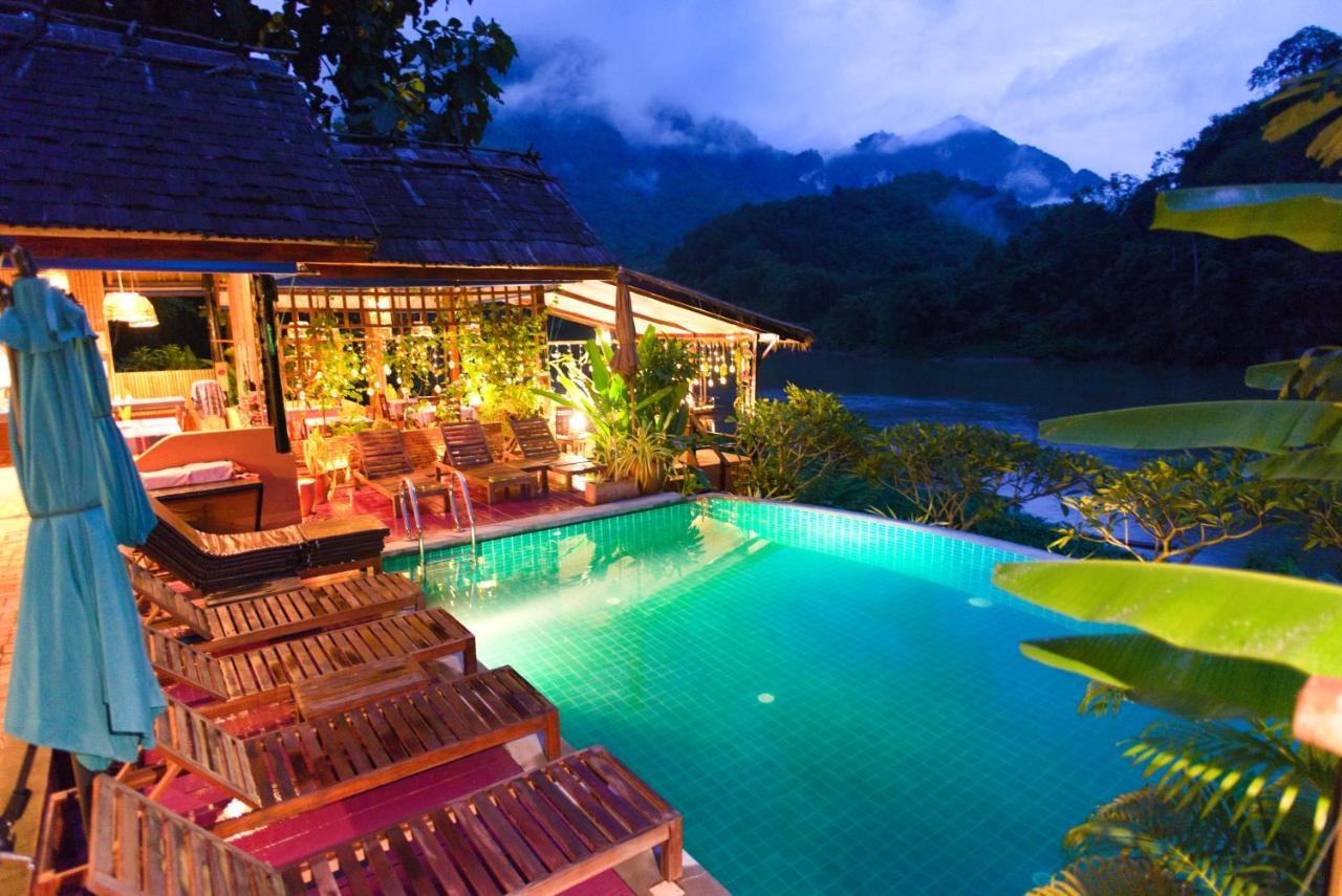 Mandala Ou Resort Nong Khiaw ภายนอก รูปภาพ