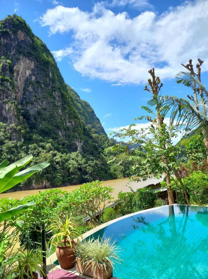 Mandala Ou Resort Nong Khiaw ภายนอก รูปภาพ